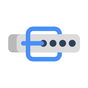 Waist Belt, Belt, Buckle, Menswear, Accessory icon
