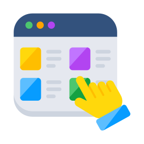Web Design, Web Layout, Web Interface, Web Mockup, User Interface icon