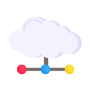 Network Cloud, Share Cloud, Cloud Technology, Cloud Computing, Cloud Hosting icon