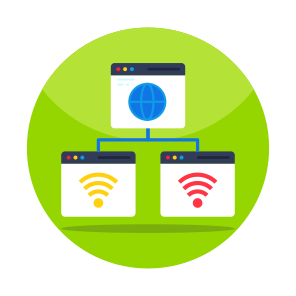 Web Network, Web Connection, Website Network, Website Connection, Web Browser icon
