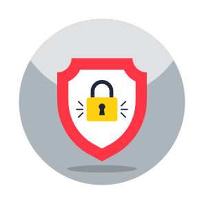 Security Shield, Safety Shield, Bucklers, Protection Shield, Locked Shield, icon