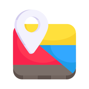 Map, Navigation, Gps, Geolocation, Location icon