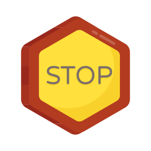 Stop Sign, Stop Board, Stop Symbol, Stop Ensign, Stop Badge icon