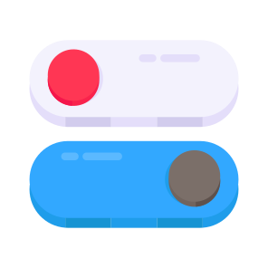 Toggle Buttons, Electric Switch, Push Buttons, Switchboards, Onoff Buttons icon