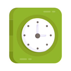 Wall Clock, Timepiece, Timekeeping Device, Timer, Chronometer icon