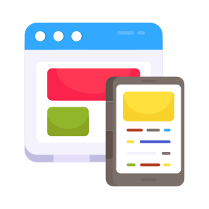 Web Design, Web Layout, Web Interface, Web Content, Website Design, Icon icon