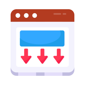 Web Install, Web Download, Webpage Install, Website Download, Website Install icon