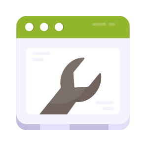 Web Setting, Web Configuration, Web Repair, Web Management, Website Setting icon
