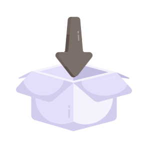 Carton, Packing, Parcel, Box, Logistic Delivery icon