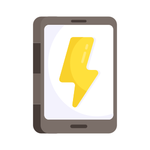 Mobile Charging, Mobile Battery, Phone Battery, Rechargeable Phone, Smartphone Charging icon