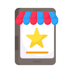 Mobile Shop, Mobile Store, Online Shop, Online Store, Ecommerce, Eshopping icon