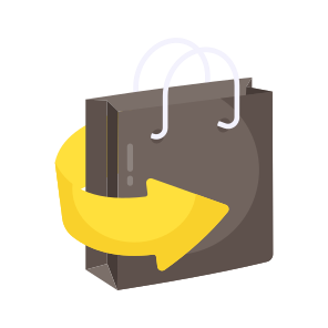 Parcel Return, Package Return, Order Return, Parcel Reback, Package Refund, Icon icon
