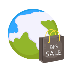 Shopping Bag, Tote, Big Sale, Commerce, Shopping Sale, Icon icon