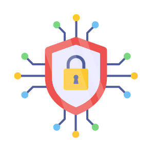 Network Security, Network Protection, Secure Network, Encrypted Network, Network Safety icon