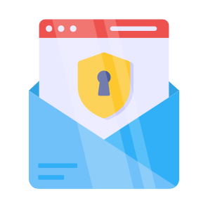 Secure Mail, Mail Security, Mail Protection, Encrypted Mail, Secure Correspondence, icon