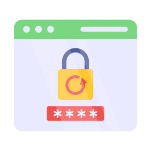 Secure Website, Web Security, Web Protection, Locked Website, Locked Webpages icon