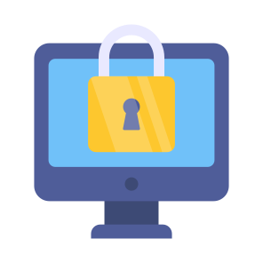 System Security, System Protection, Secure System, Computer Security, Computer Protection, icon