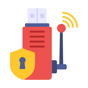 Usb Security, Universal Serial Bus, Pendrive, Thumb Drive, Flash icon