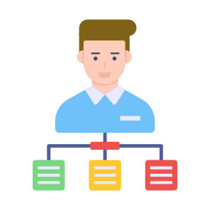 User Network, User Connection, Personal Network,  Personal Connection, User Data icon