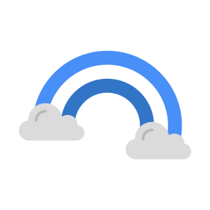 Rainbow, Color Spectrum, Fantasy, Natural Phenomena, Meteorology icon