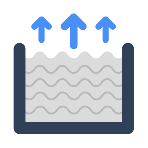 Water Waves, Sea, Ocean, High Water Level, Rising Water Level icon