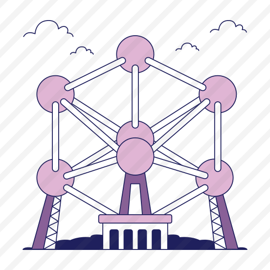 Landmark, Monument, Building, Architecture, Atomium preview