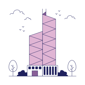 Landmark, Monument, Building, Architecture, Bank Of China Tower icon