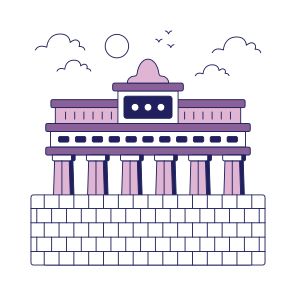 Landmark, Monument, Building, Architecture, Berlin Wall icon