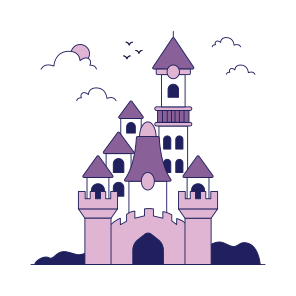 Landmark, Monument, Building, Architecture, Disneyland Paris icon