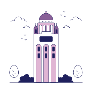 Landmark, Monument, Building, Architecture, Hoover Tower icon