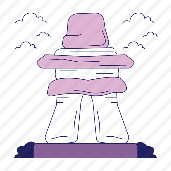 Landmark, Monument, Building, Architecture, Inukshuk preview