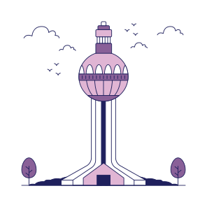Landmark, Monument, Building, Architecture, Jeddah Light icon