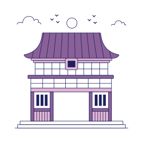 Landmark, Monument, Building, Architecture, Kiyomizu Dera icon