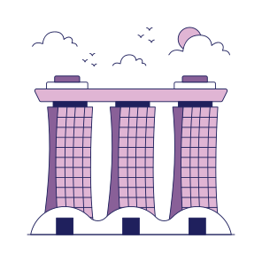 Landmark, Monument, Building, Architecture, Marina Bay Sands Casino icon