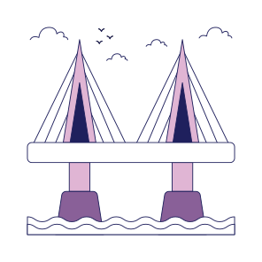 Landmark, Monument, Building, Architecture, Millau Bridge icon