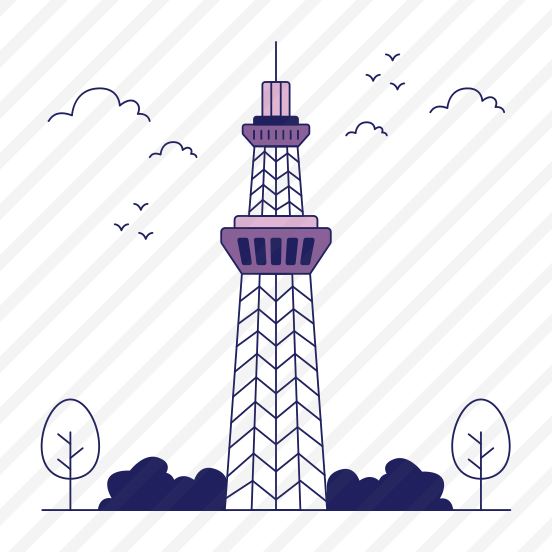 Landmark, Monument, Building, Architecture, Tokyo Skytree preview