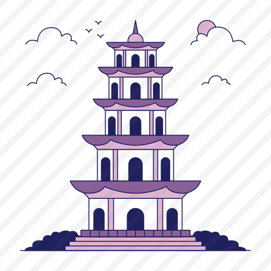 Landmark, Monument, Building, Architecture, Tran Quoc Pagoda preview