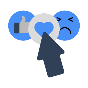 Social Reaction, Social Feedback, Social Response, Social Like, Feedback Reaction icon
