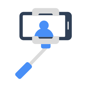 Taking Selfie, Taking Picture, Mobile Picture, Mobile Photo, Phone Selfie icon