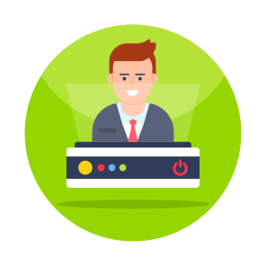 Businessman, Businessperson, Tycoon, Business Avatar, Professional Person icon