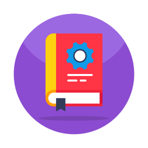 Setting Book, Setting Manual, Handbook, Guidebook, Textbook icon