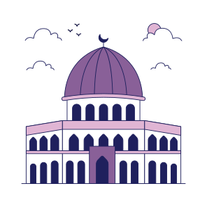 Landmark, Monument, Building, Architecture, Al Aqsa Mosque icon