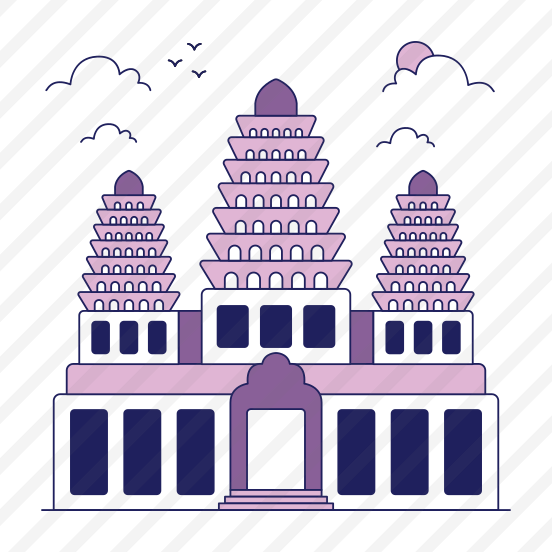 Landmark, Monument, Building, Architecture, Angkor Wat preview