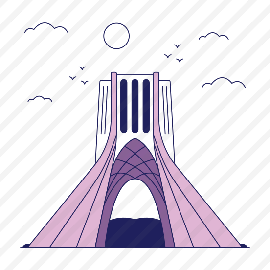 Landmark, Monument, Building, Architecture, Azadi Tower Tehran preview