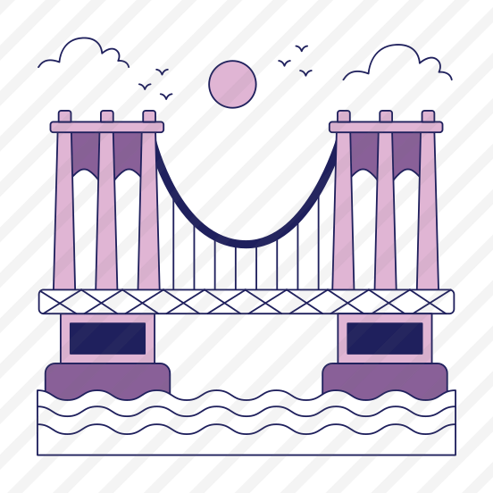 Landmark, Monument, Building, Architecture, Brooklyn Bridge preview