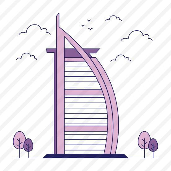 Landmark, Monument, Building, Architecture, Burj Al Arab Hotel preview