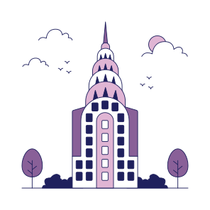 Landmark, Monument, Building, Architecture, Chrysler Building icon
