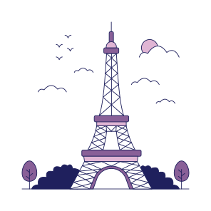 Landmark, Monument, Building, Architecture, Eiffle Tower icon