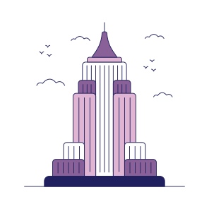 Landmark, Monument, Building, Architecture, Empire State Building icon