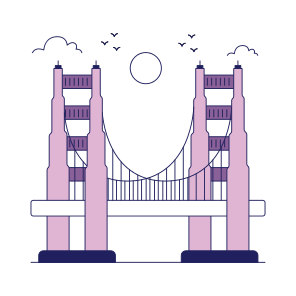 Landmark, Monument, Building, Architecture, Golden Gate Bridge icon